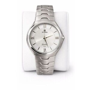 Men's CYMA Sealord swiss watch – 2011 stainless steel, slightly used # 1100183